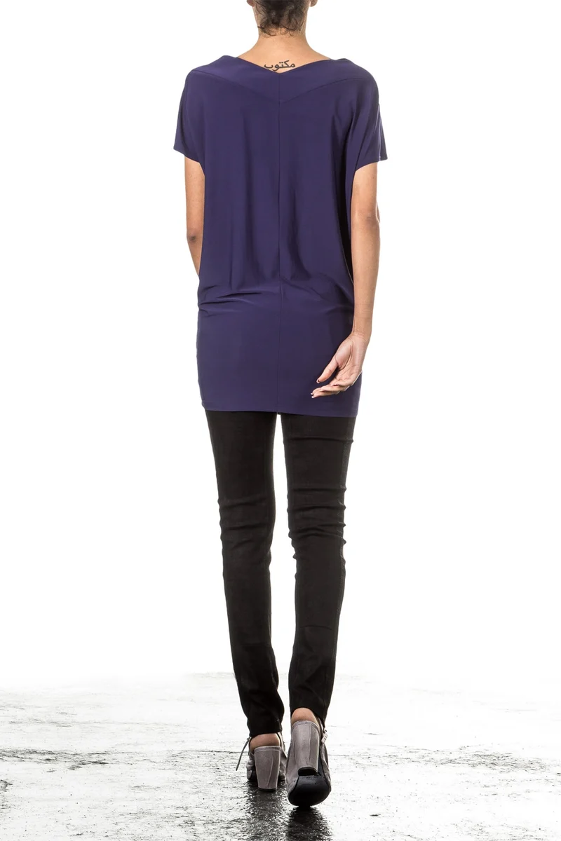 The Swiss Label Damen Top blau