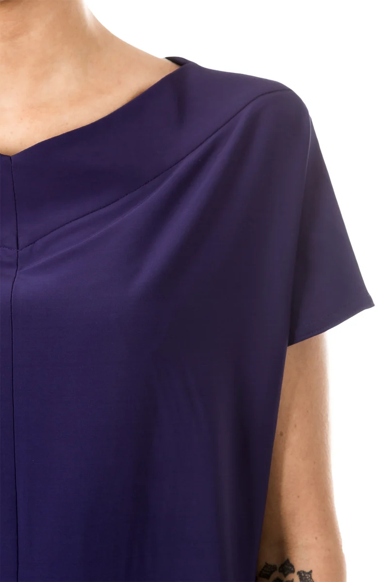 The Swiss Label Damen Top blau