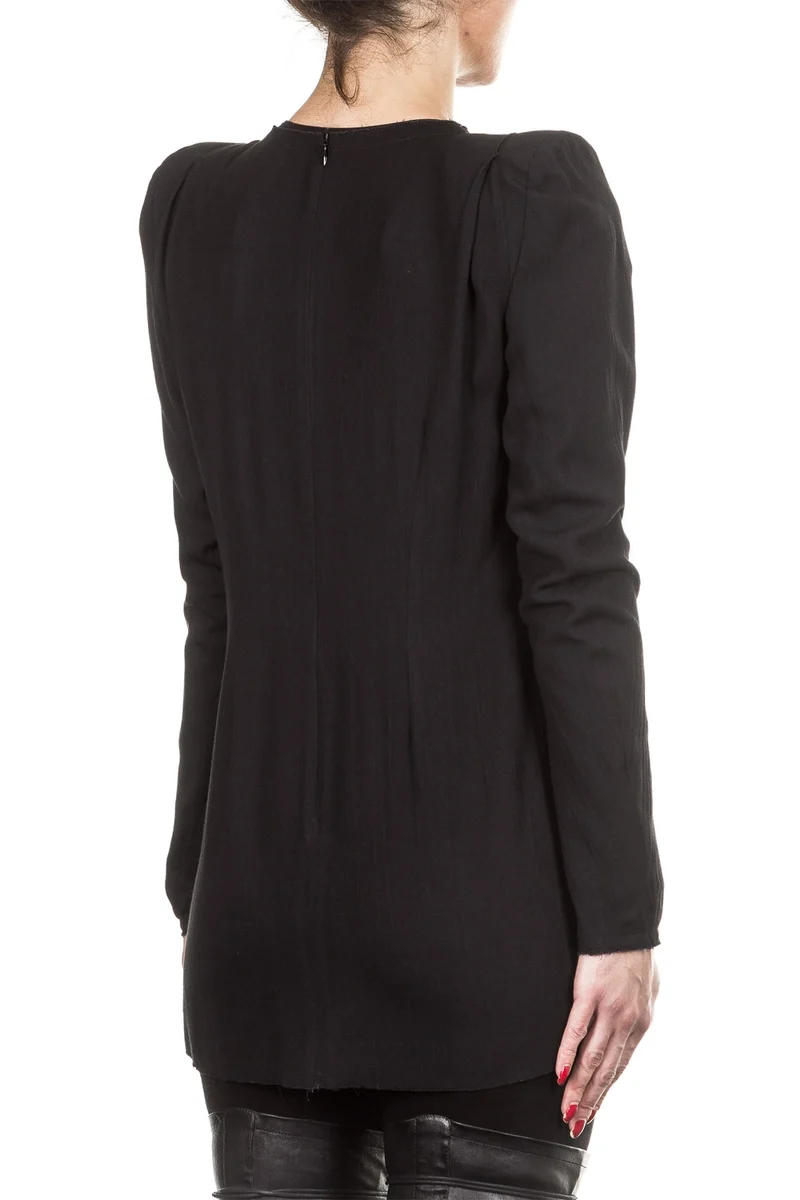 Ann Demeulemeester Damen Minikleid Avantgarde schwarz