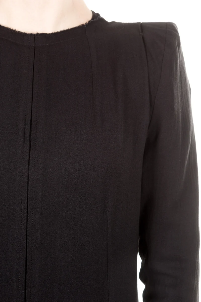 Ann Demeulemeester Damen Minikleid Avantgarde schwarz