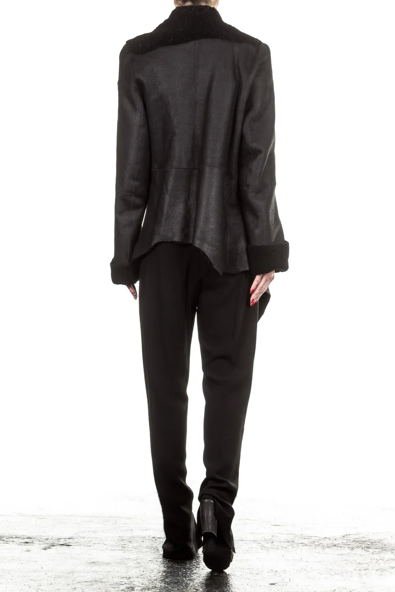 Ann Demeulemeester Damen Hose Avantgarde schwarz