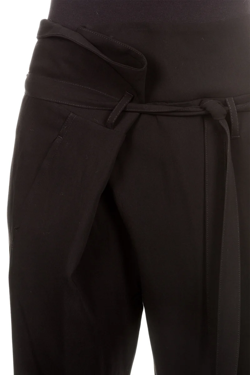 Ann Demeulemeester Damen Hose Avantgarde schwarz