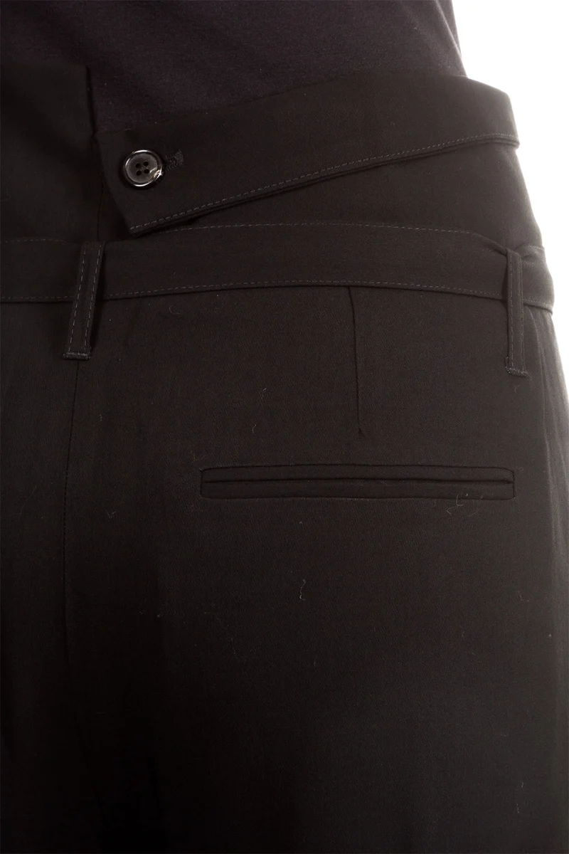 Ann Demeulemeester Damen Hose Avantgarde schwarz