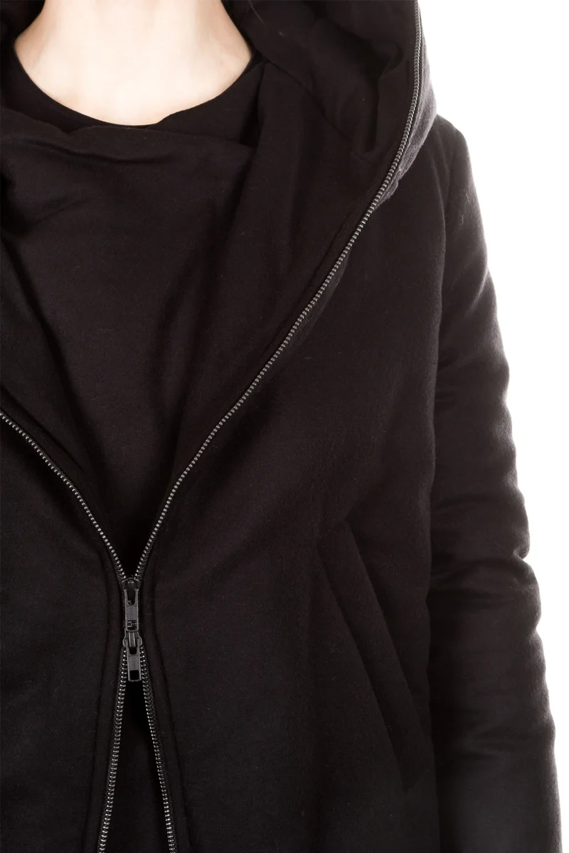 Ann Demeulemeester Damen Bomber Jacke schwarz