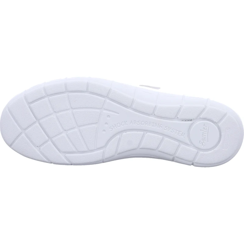 Semler Slipper Greta weiß-kombi.