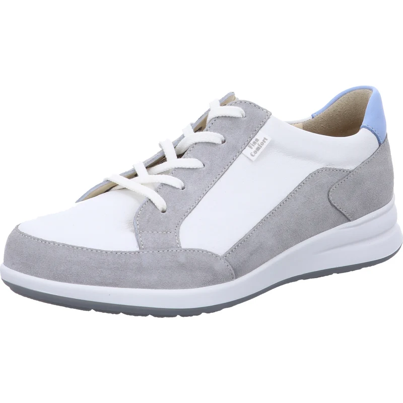 FinnComfort Schnürschuh PRATO weiß-kombi.