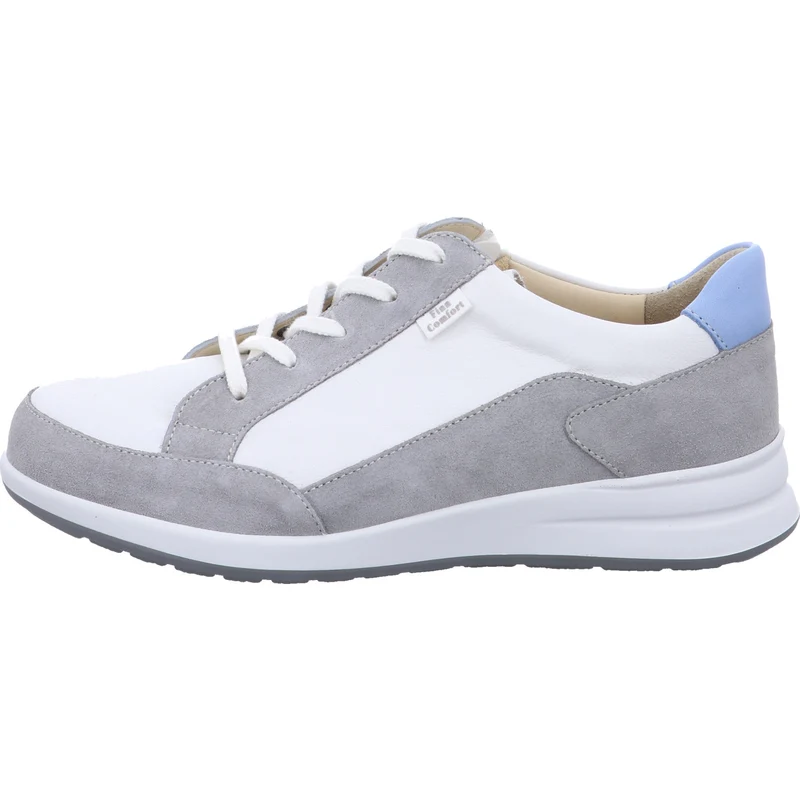 FinnComfort Schnürschuh PRATO weiß-kombi.