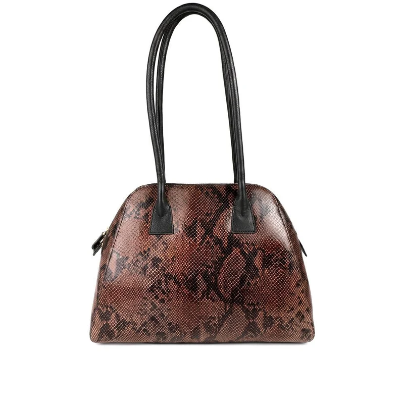 Vernie Leather Shoulder Bag - VERNIE / 329 934