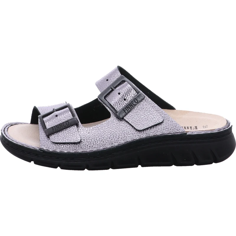 FinnComfort Pantolette CAYMAN-S silber