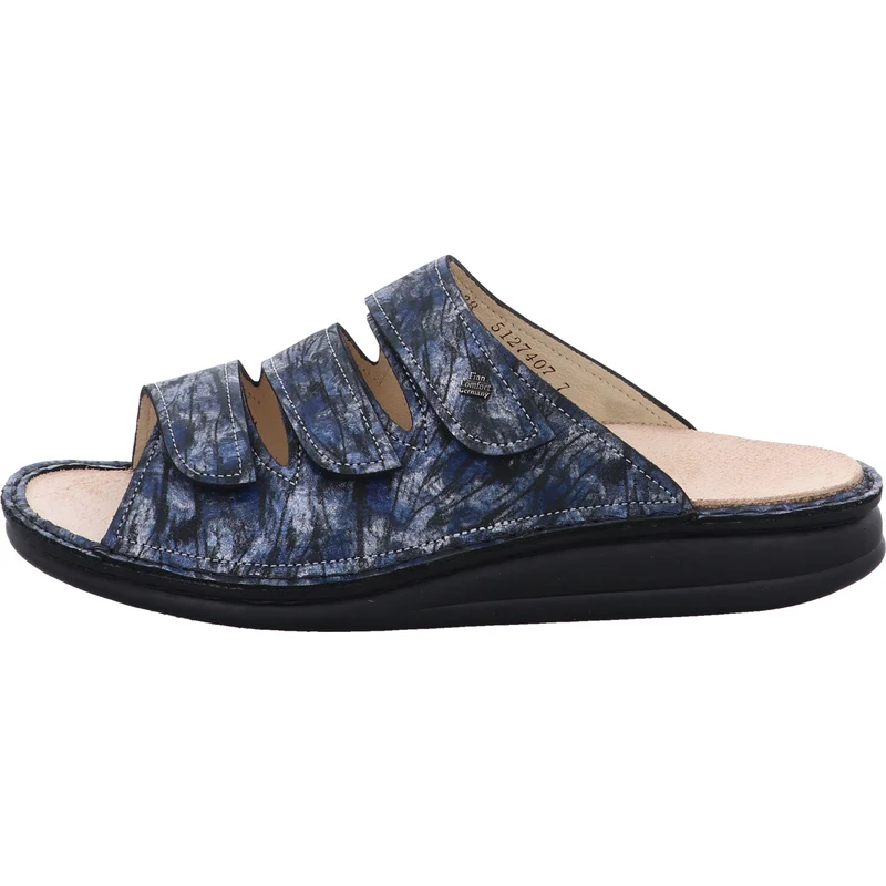 FinnComfort Pantolette KORFU blau