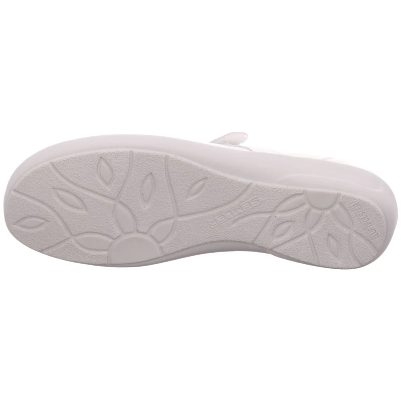 Semler Slipper Flora weiß