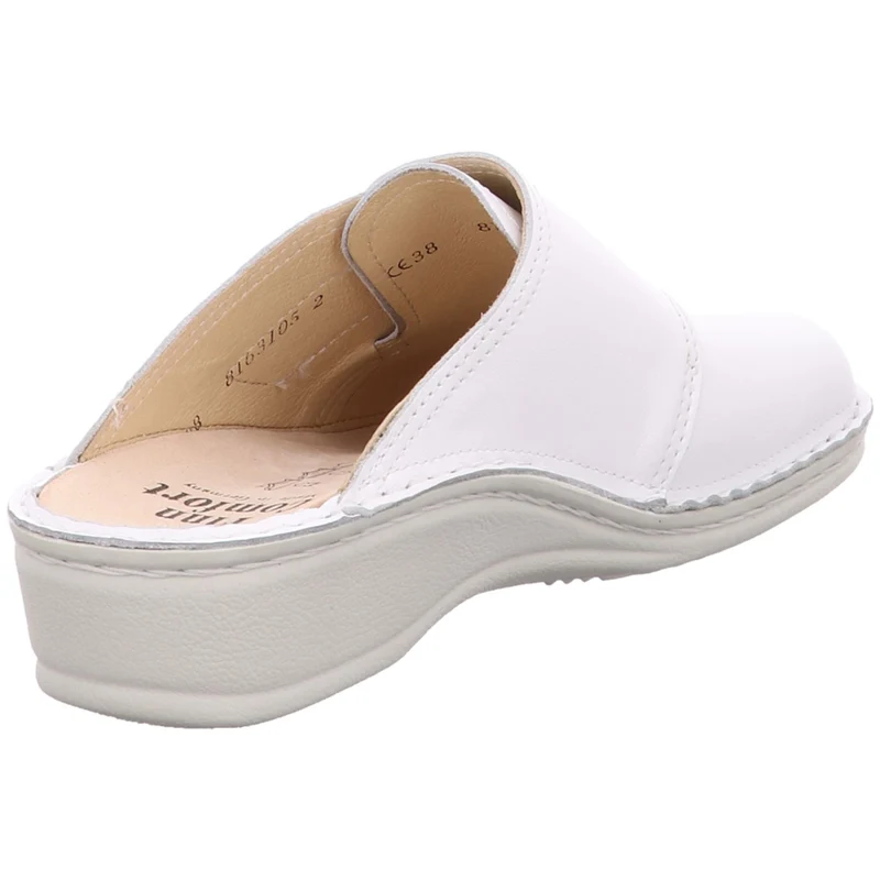 FinnComfort Pantolette Aussee weiß