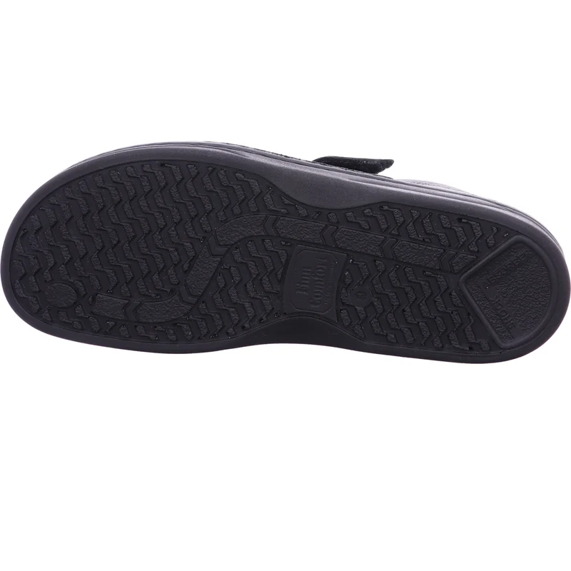 FinnComfort Slipper Braga schwarz
