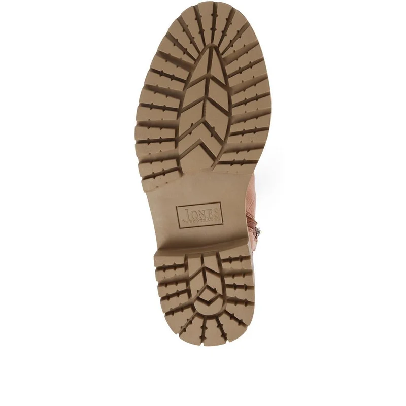 Susanna Leather Hiker Boots - SUSANNA / 322 841 - Tan