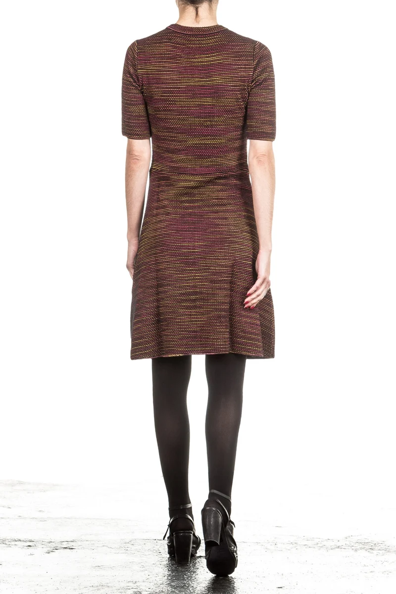 M Missoni Damen Strick Kleid multicolor