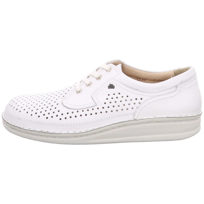 FinnComfort Schnürschuh Baden weiß