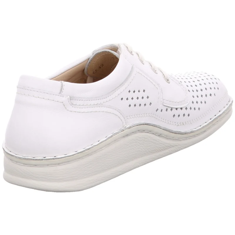 FinnComfort Schnürschuh Baden weiß