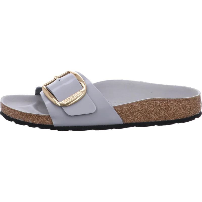 Birkenstock Pantolette Madrid BB LENA HS Stone Coin H grau
