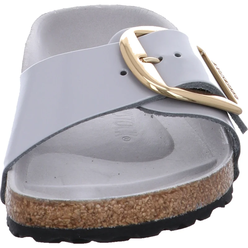 Birkenstock Pantolette Madrid BB LENA HS Stone Coin H grau