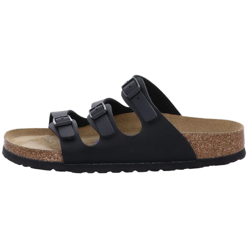 Birkenstock Pantolette Florida schwarz