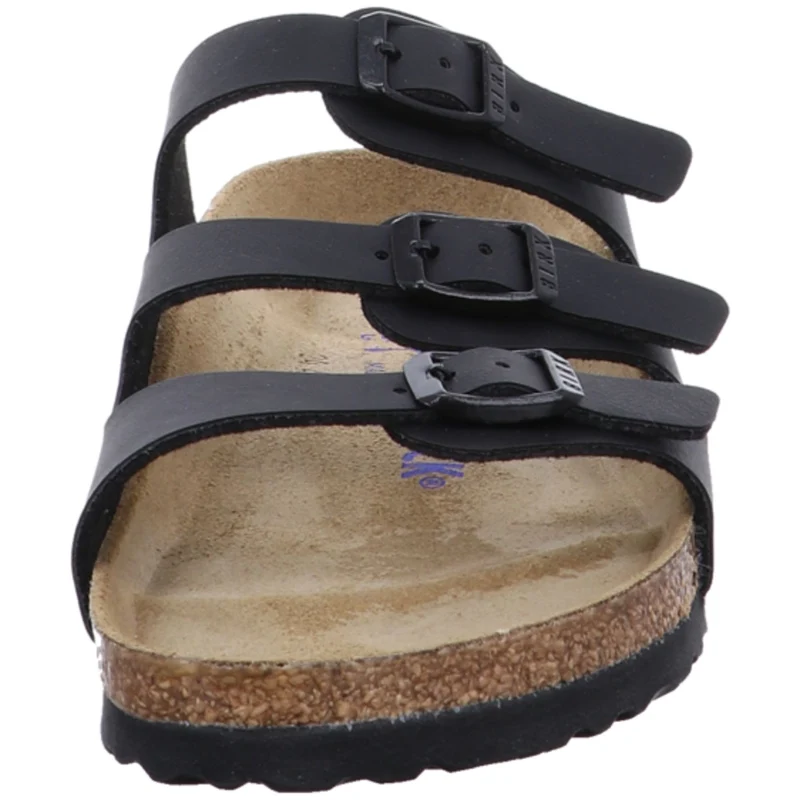 Birkenstock Pantolette Florida schwarz