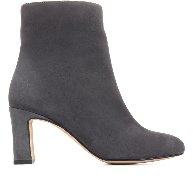 Letty Heeled Ankle Boots - LETTY / 322 354 - Grey