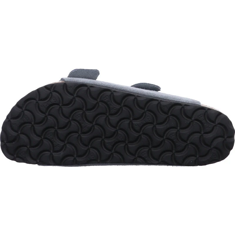 Birkenstock Pantolette Arizona Weichbettung LEVE grau