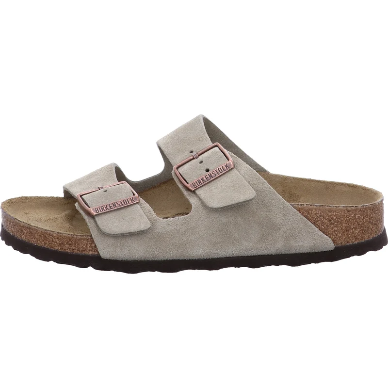Birkenstock Pantolette Arizona LEVE Taupe beige
