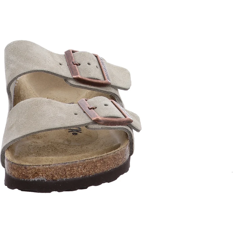 Birkenstock Pantolette Arizona LEVE Taupe beige