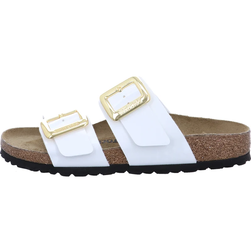 Birkenstock Pantolette Sydney Cushion Buckle offwhite
