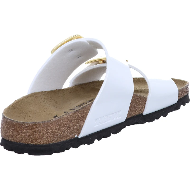 Birkenstock Pantolette Sydney Cushion Buckle offwhite