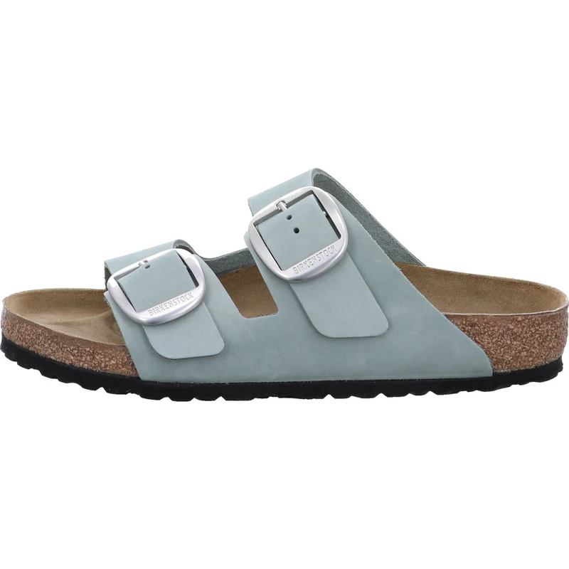 Birkenstock Pantolette Arizona Big Buckle LENB Pure S grün
