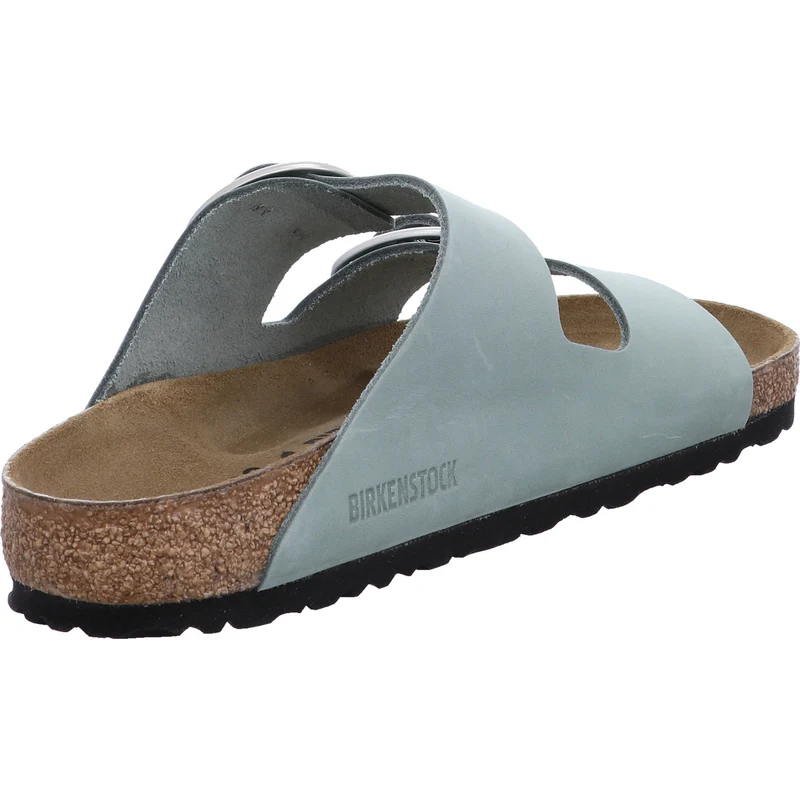Birkenstock Pantolette Arizona Big Buckle LENB Pure S grün