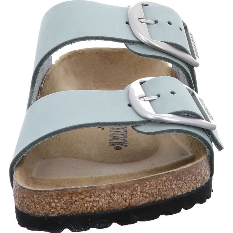 Birkenstock Pantolette Arizona Big Buckle LENB Pure S grün