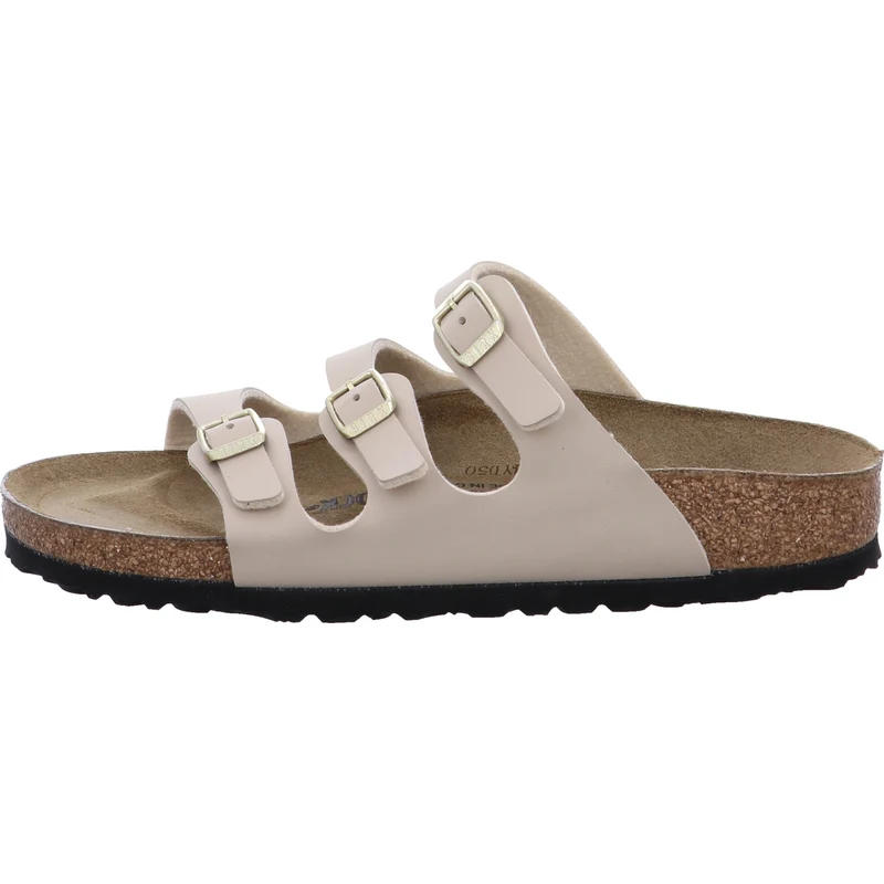 Birkenstock Pantolette Florida beige