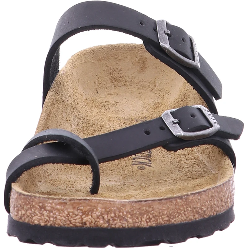 Birkenstock Pantolette Mayari LEOI Black schwarz