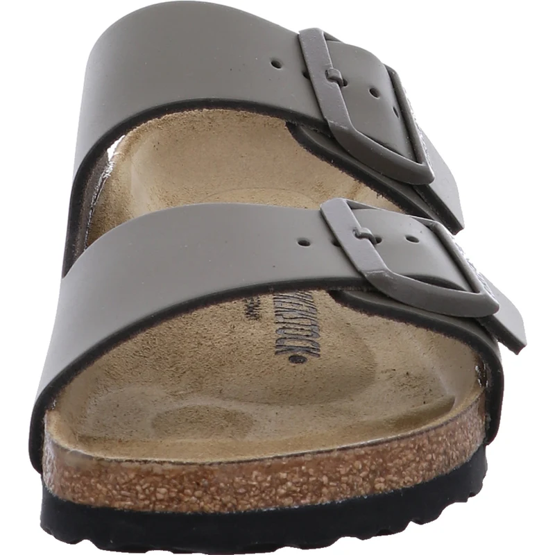 Birkenstock Pantolette Arizona BS grau