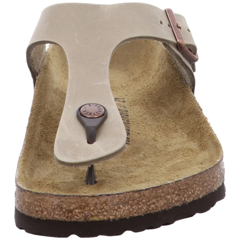 Birkenstock Pantolette Gizeh braun