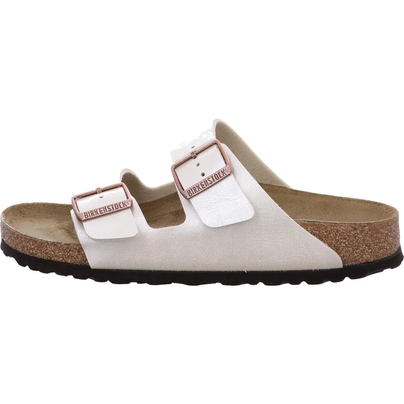 Birkenstock Pantolette Arizona offwhite