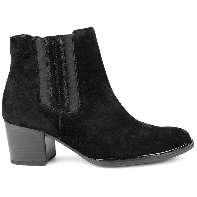 Gabor Wide Fit Smart Leather Ankle Boots - GAB44511 / 330 017