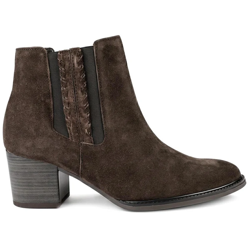 Gabor Wide Fit Smart Leather Ankle Boots - GAB44511 / 330 017