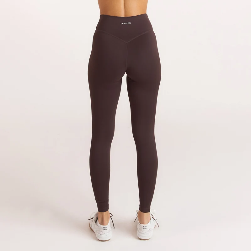 Klassische Leggings - Kaffeebohne