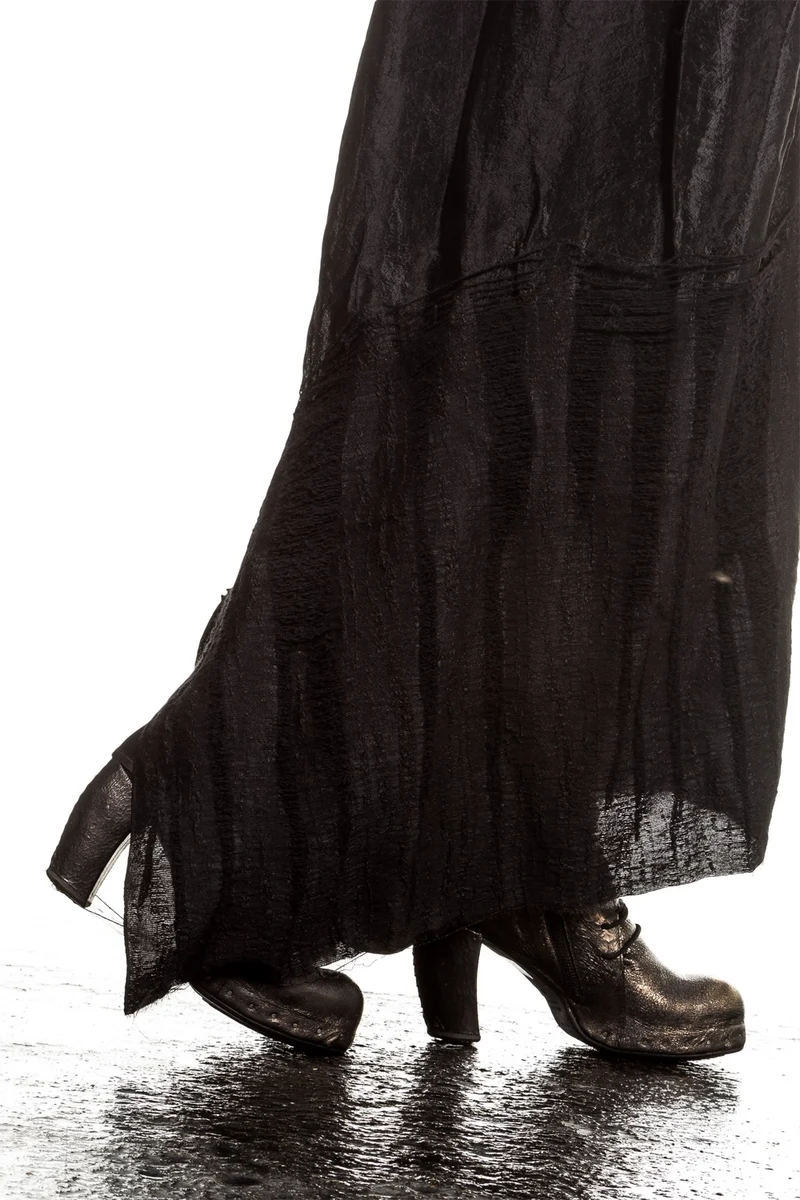 Masnada Damen Abendkleid schwarz