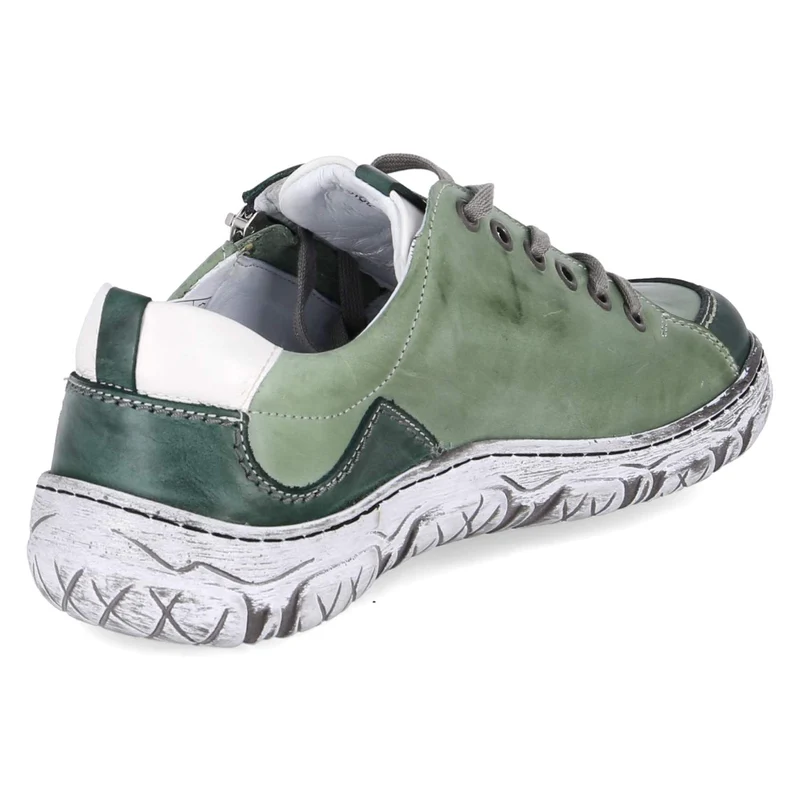 Halbschuhe Grün