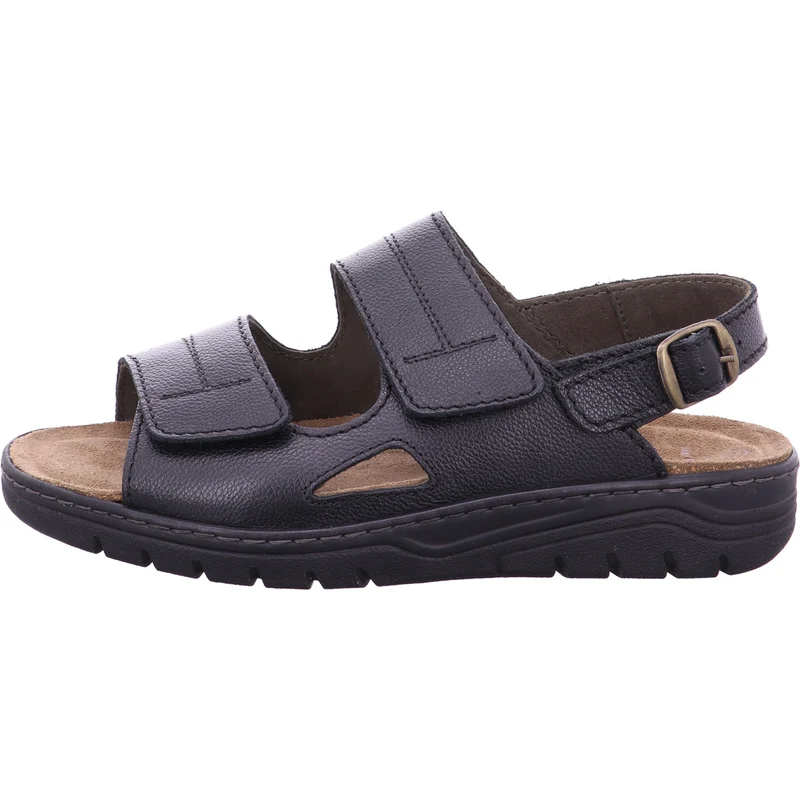 Solidus Sandale Man Special schwarz