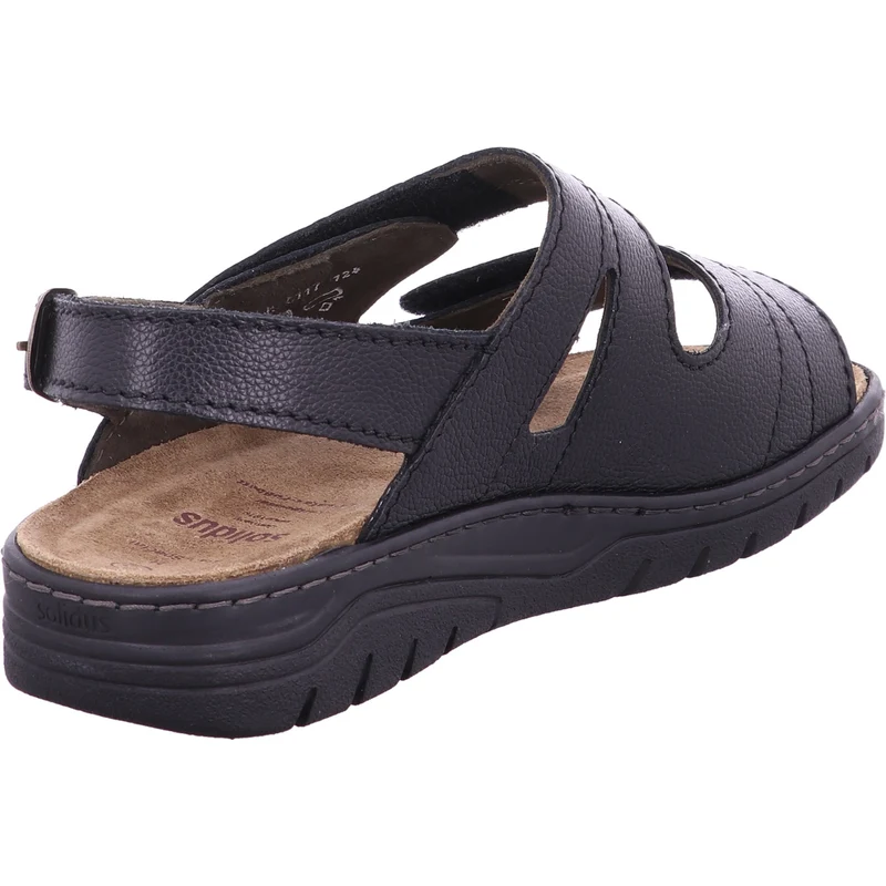 Solidus Sandale Man Special schwarz