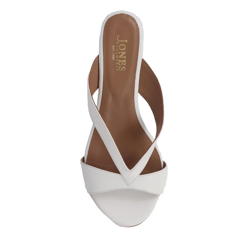 Klevina2 Mules - KLEVINA2 / 325 060 - White Leather