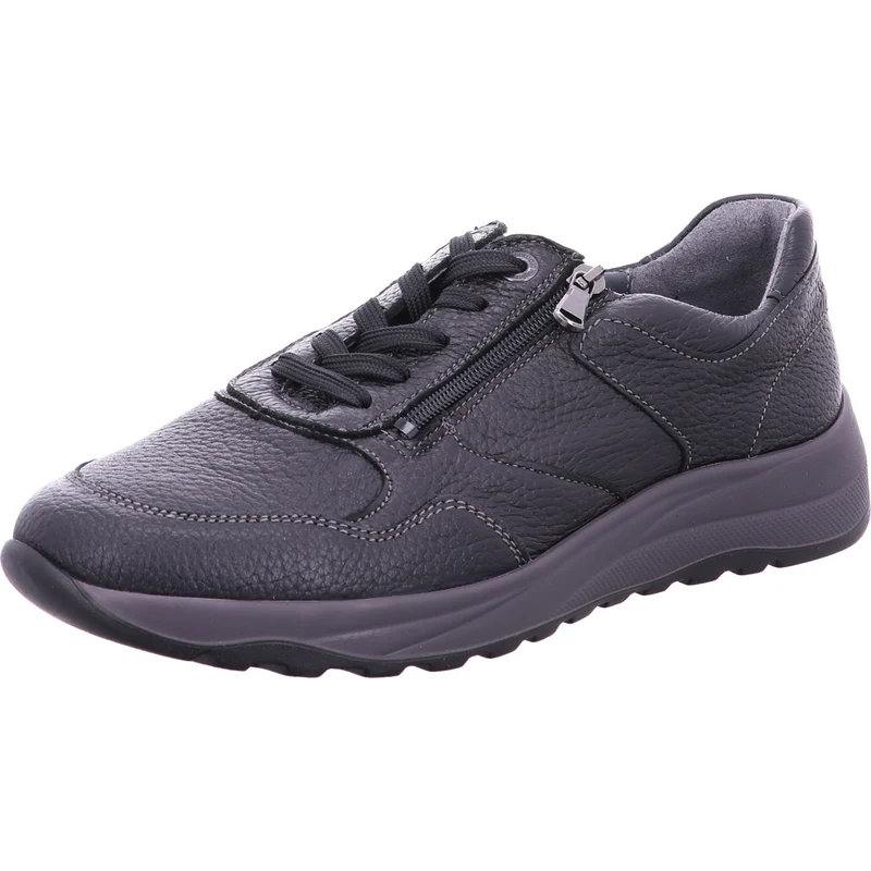Waldläufer Schnürschuh K-John schwarz