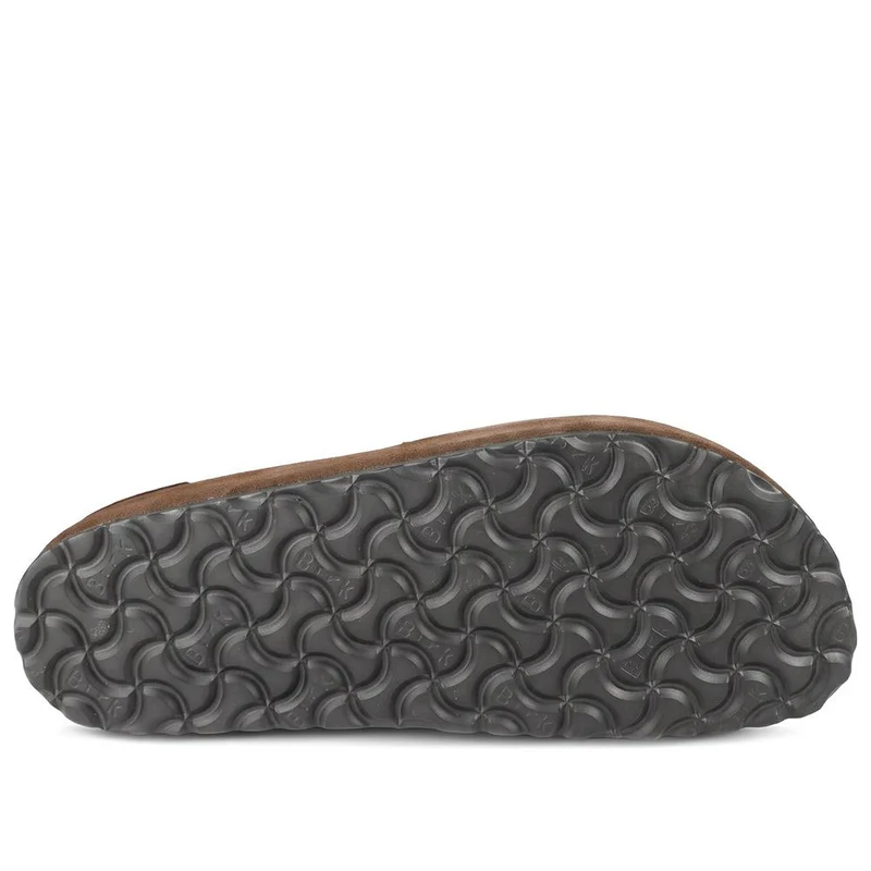 Birkenstock Naples Wrapped Leather Clogs - BIRK44501 / 330 030 - Chocolate Suede