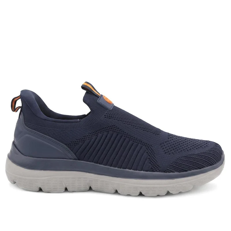 Extra Wide Fit Easy Step In Trainers - BOJIE44000 / 329 589 - Navy